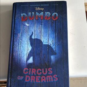 Disney Dumbo Circus of Dreams Blue Hardcover